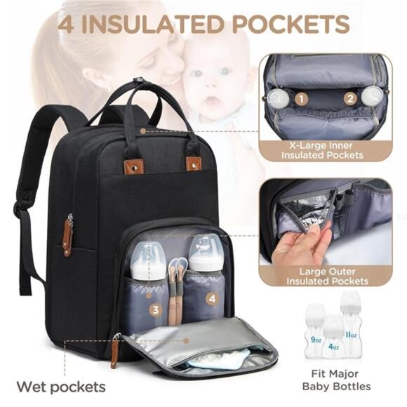black leather backpack for women Satchel Backpacks Womens Cute School Bag Black Leather College Rucksack Ladies Hardware:Brass With ample space for Swiss MilitaryPilot Trolley Deuter Speedlite Deuter 15l
